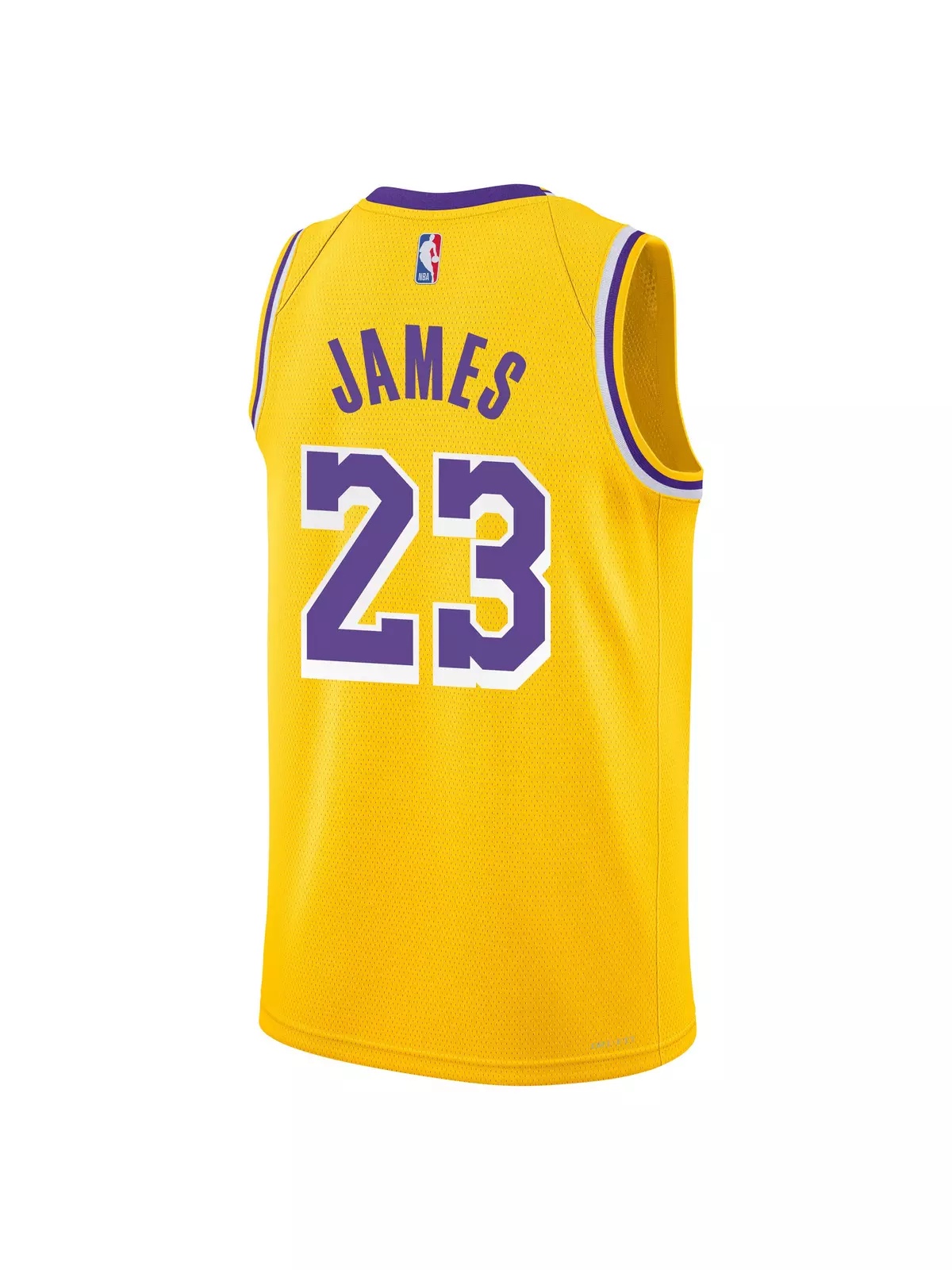 Youth L. James Los Angeles Lakers '23 Icon Edition Swingman Jersey - 2