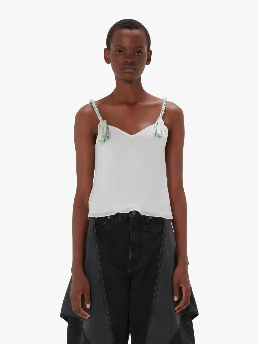 TASSEL STRAP CAMISOLE - 2