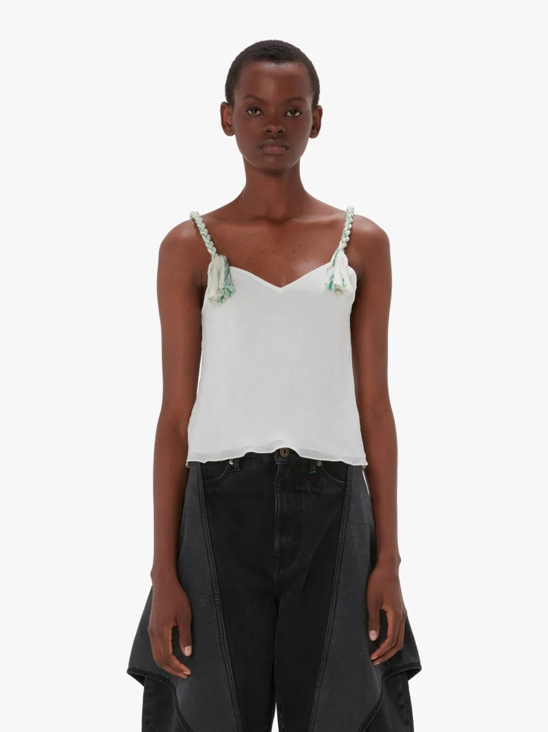 JW Anderson TASSEL STRAP CAMISOLE outlook