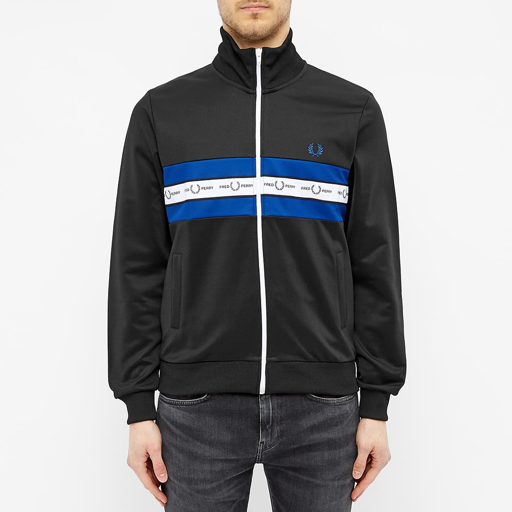 Fred Perry Authentic Taped Chest Track Jacket - 3