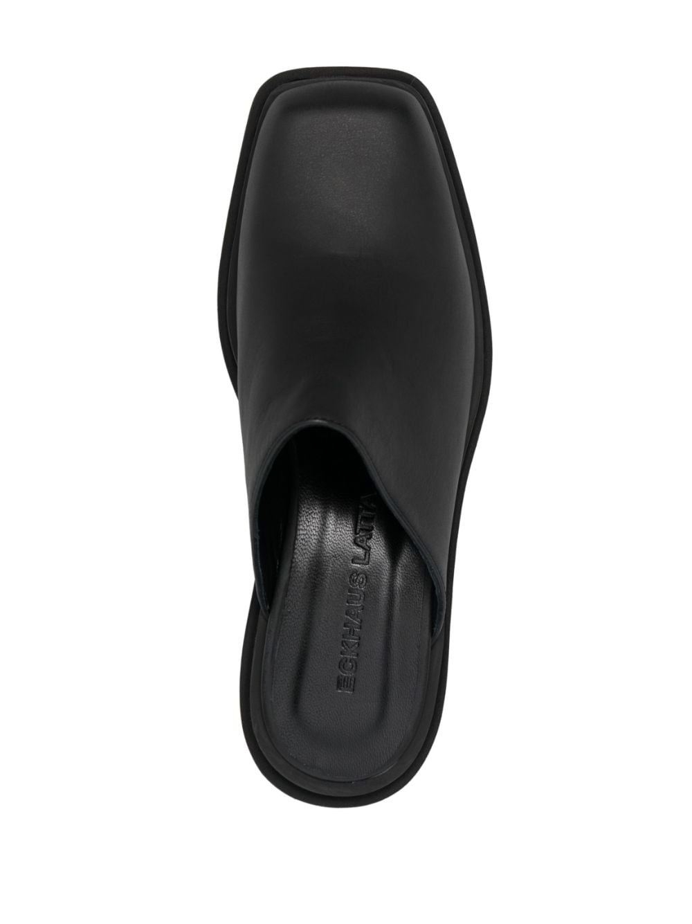 Zoe 55mm leather mules - 4