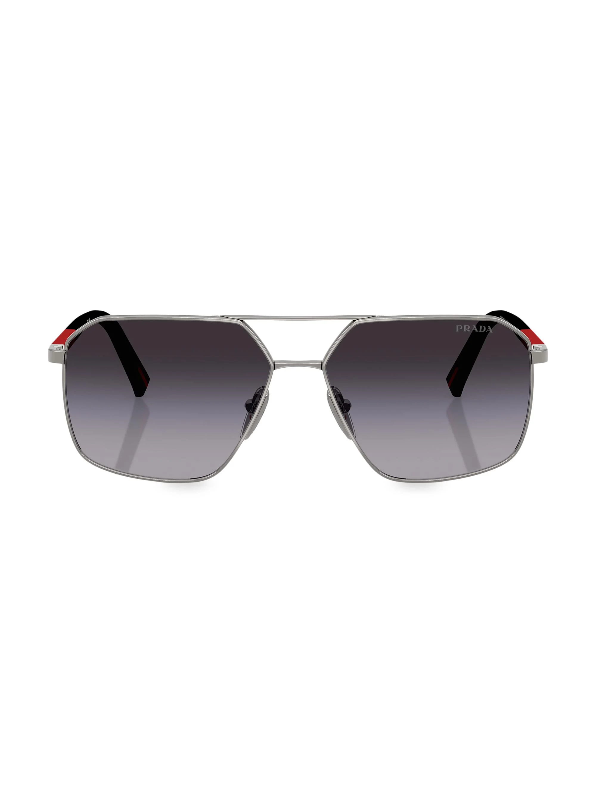 Men's 60MM Aviator Sunglasses - Gunmetal - 1