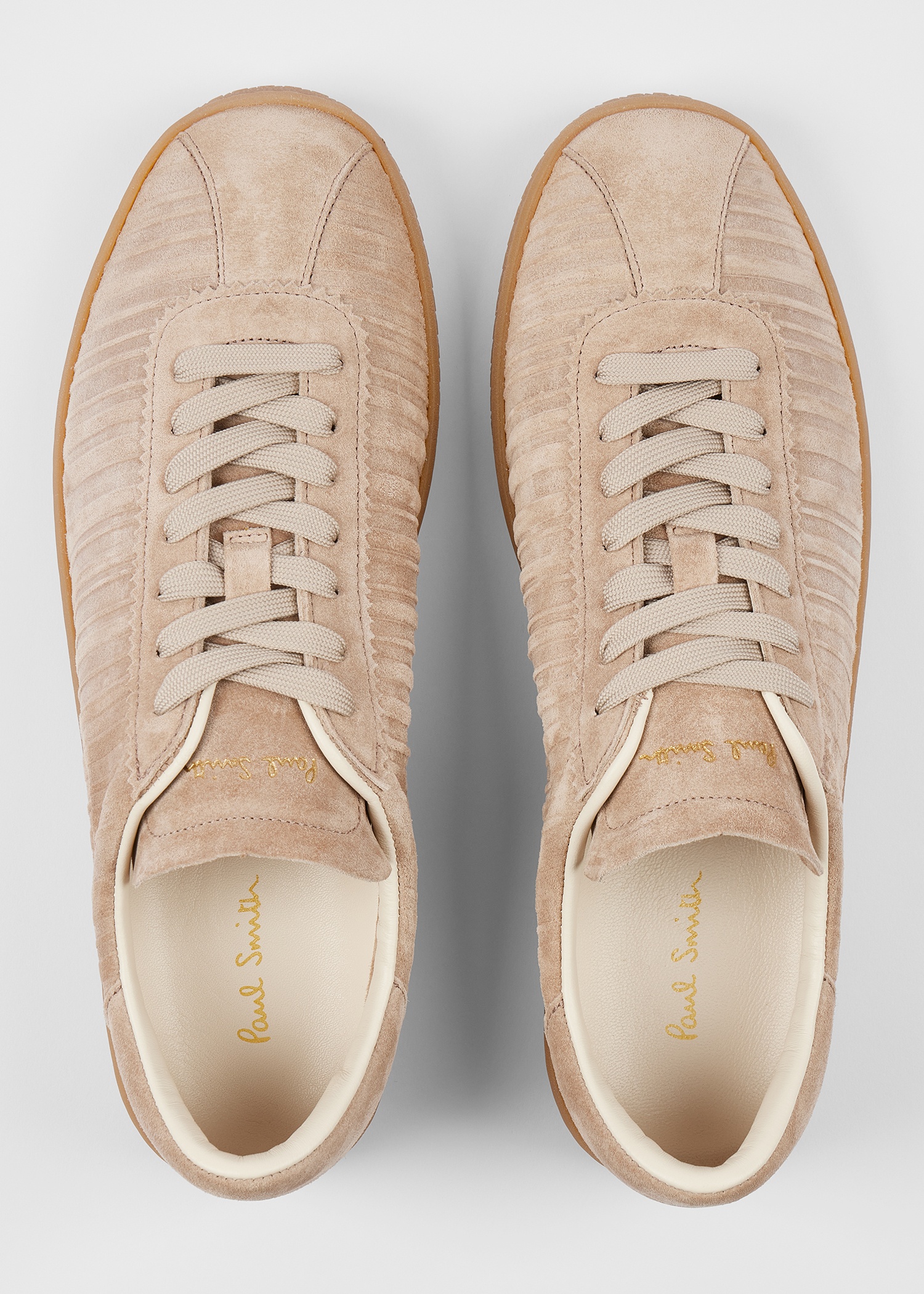 Hazelnut Suede 'Ledro' Trainers - 5