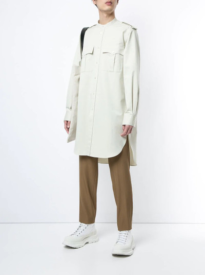 Jil Sander pocket front cotton shirt outlook