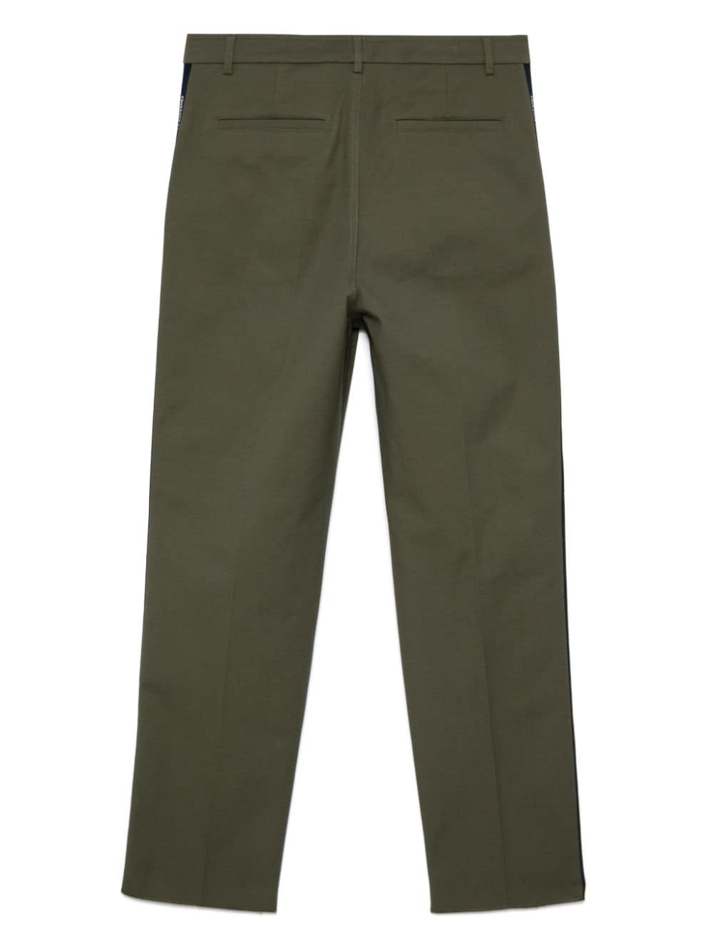 side-stripe trousers - 2