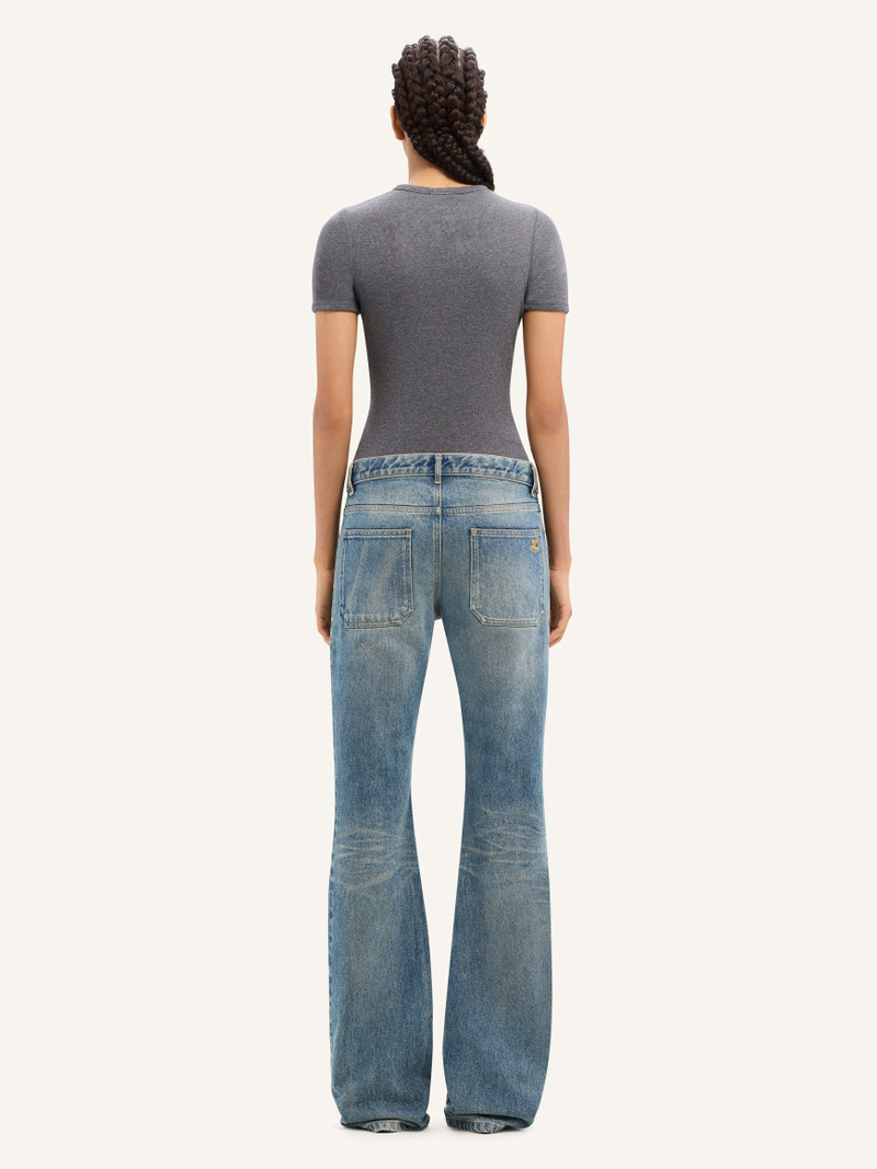2-POCKET DENIM BOOTCUT 바지 4