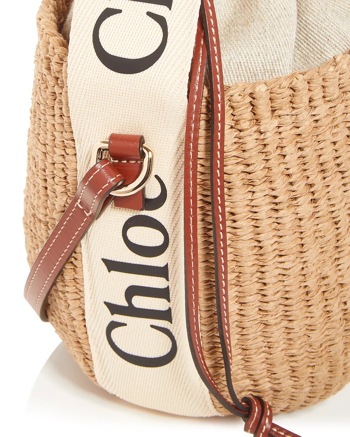 x Mifuko Woody Large Woven Basket Tote - 4