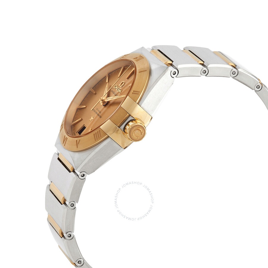Omega Constellation Automatic Champagne Dial Ladies Watch 13120362008001 - 2
