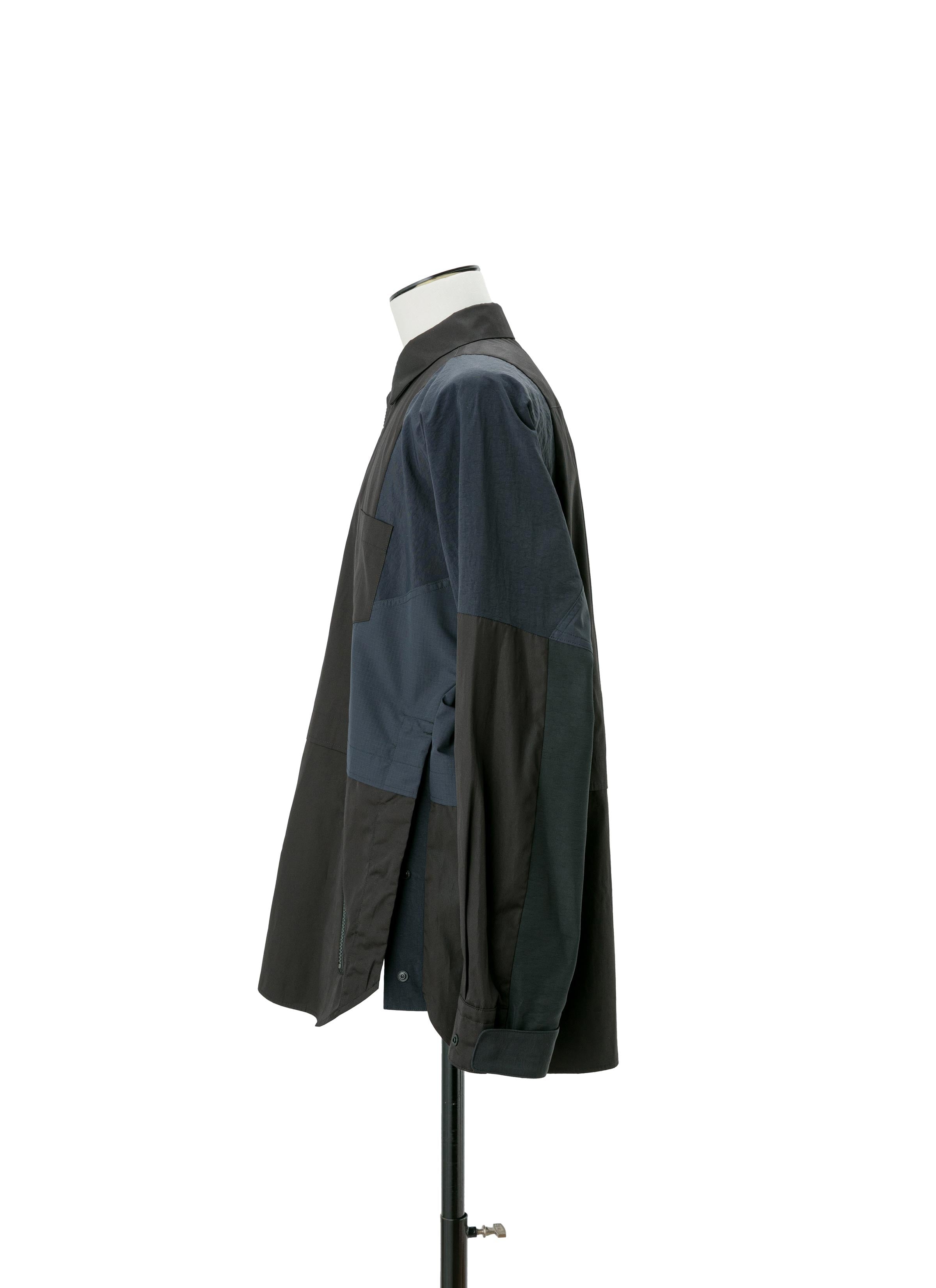 Poplin x Taslan nylon shirt - 3