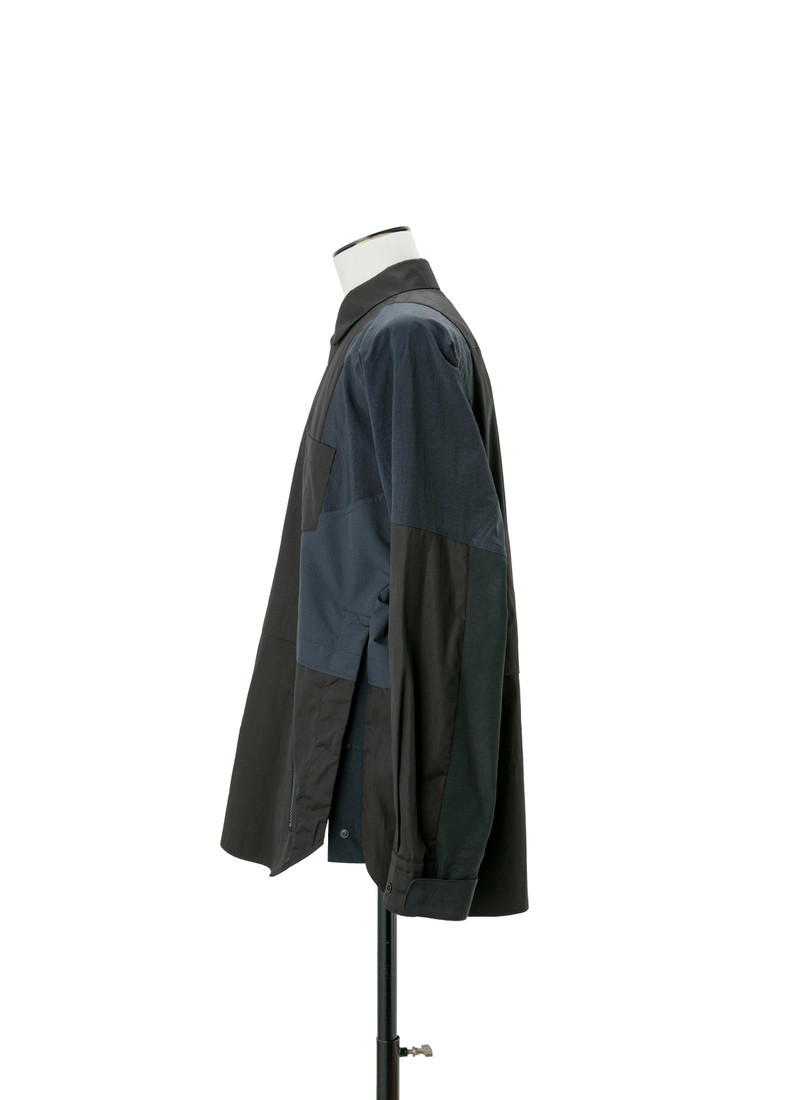Poplin x Taslan nylon shirt 3