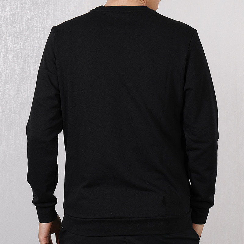 Air Jordan Large Logo Casual Sports Round Neck Pullover Black AR4785-010 - 4
