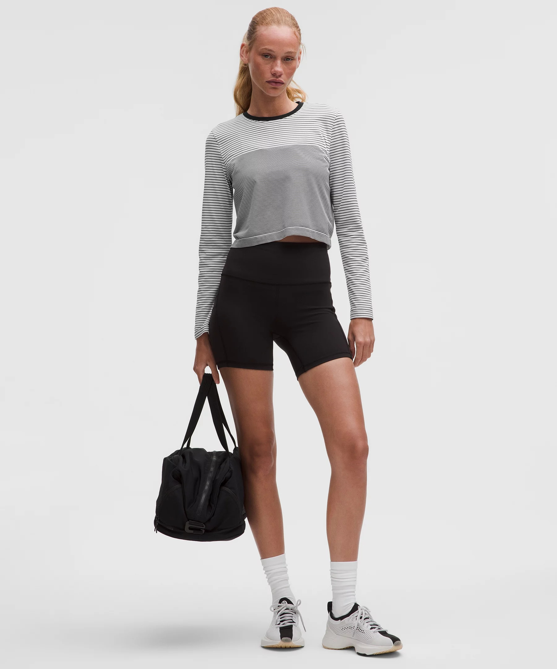 Seamless Classic-Fit Mariner Stripe Long-Sleeve Shirt - 2