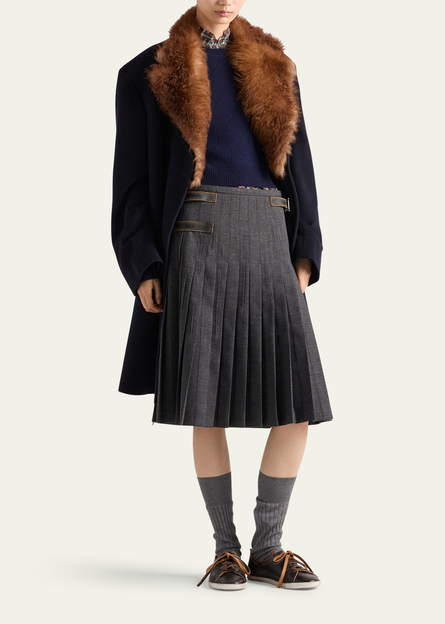 Cashmere Fitted Crewneck Sweater - 2
