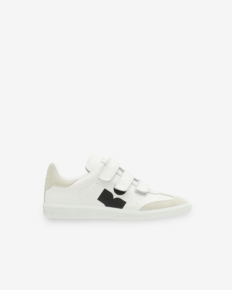BETH LOGO LEATHER SNEAKERS - 1