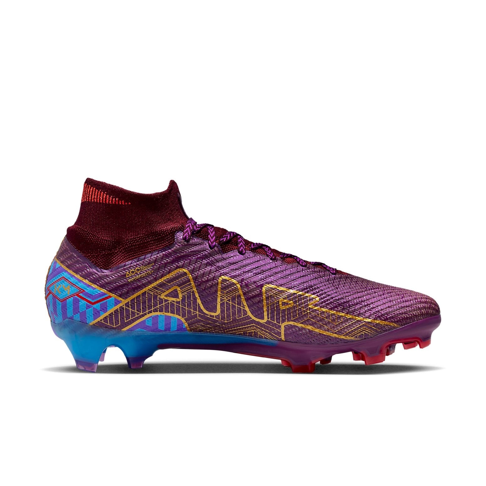 Nike Kylian Mbapp x Zoom Mercurial Superfly 9 Elite FG 'Dark Beetroot' DO9342-694 - 6