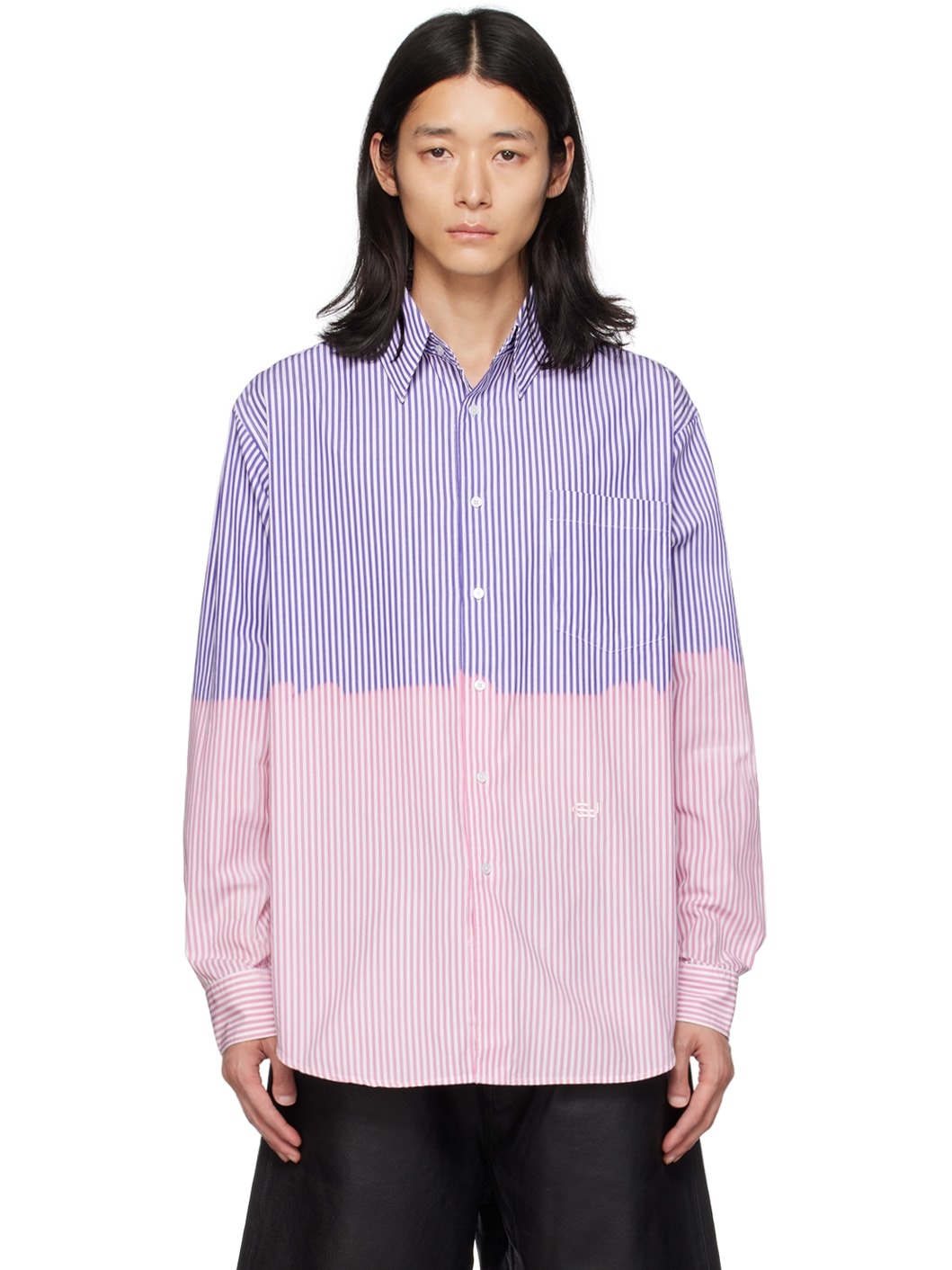 Blue & Pink Otis Shirt - 1