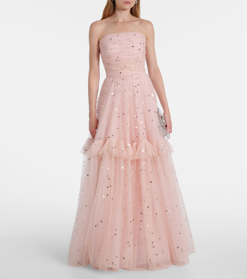 JENNY PACKHAM Sequined gown outlook