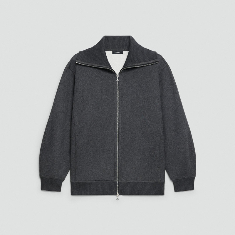 Zip Jacket in Lounge Terry 1