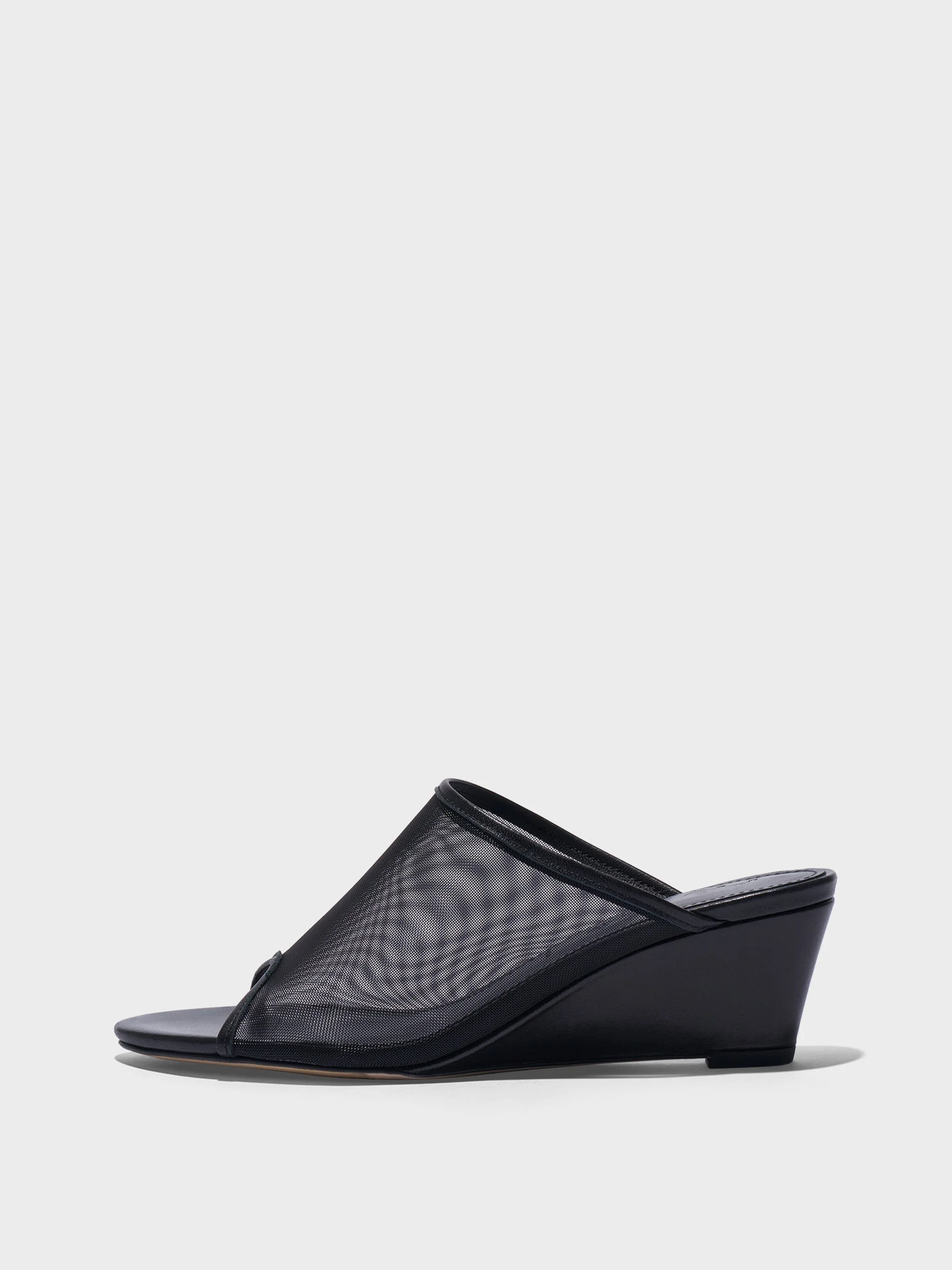 Suzanne Mesh Wedge Sandals - 1