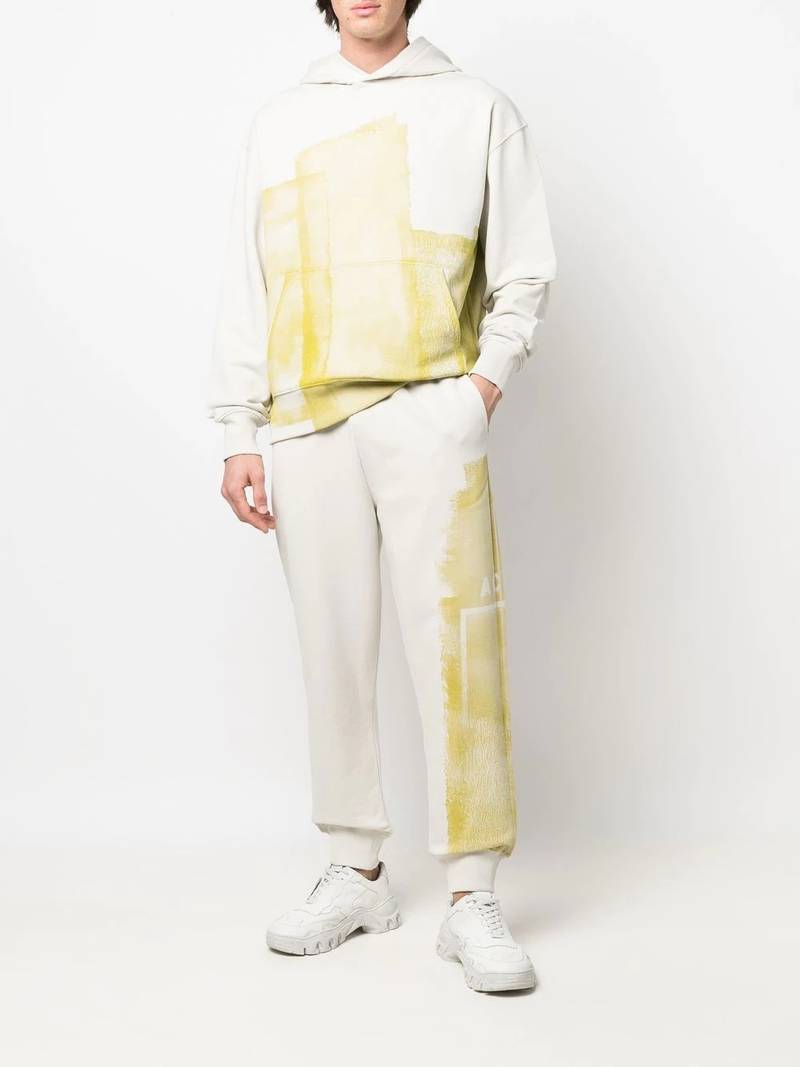 A-COLD-WALL* graphic-print cotton joggers outlook