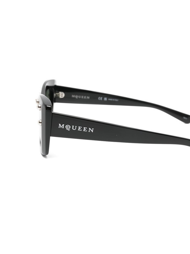 studded rectangle-frame sunglasses 3