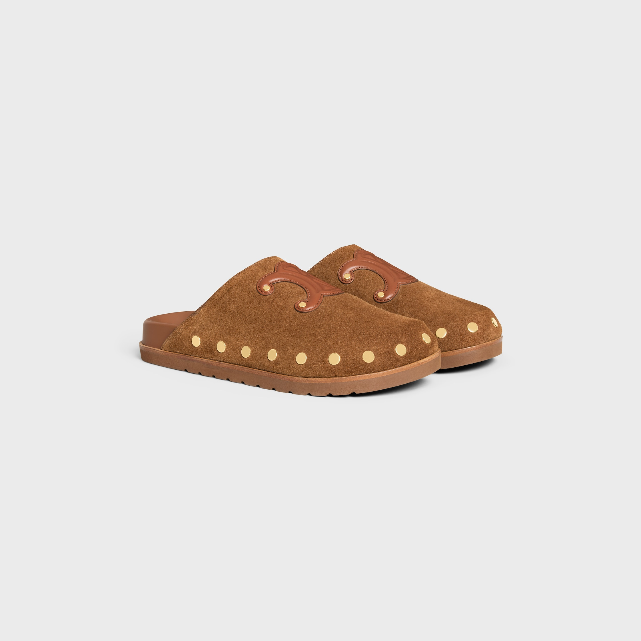 CELINE PITEA CLOG IN SUEDE CALFSKIN - 2