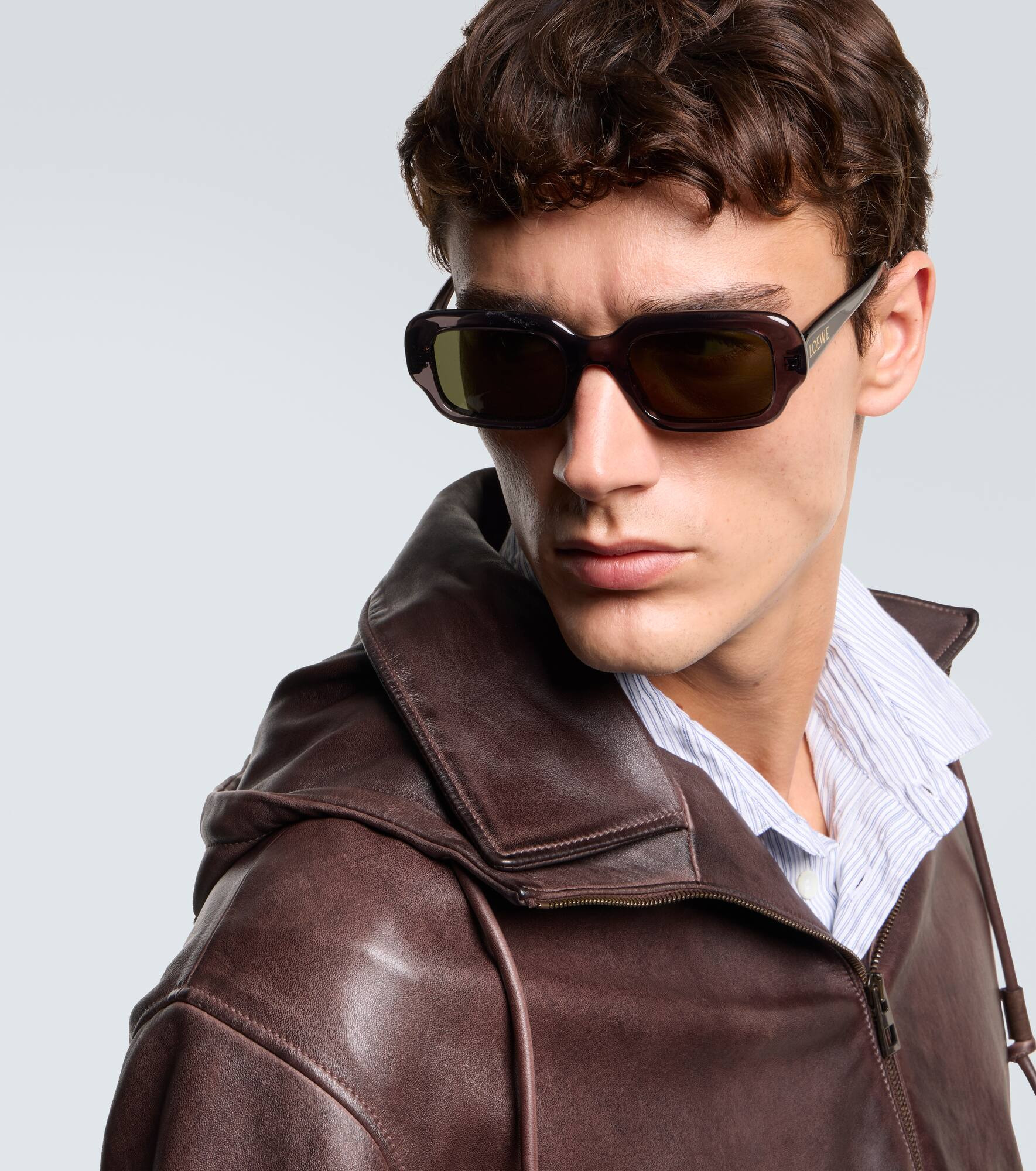 Slim square sunglasses - 3