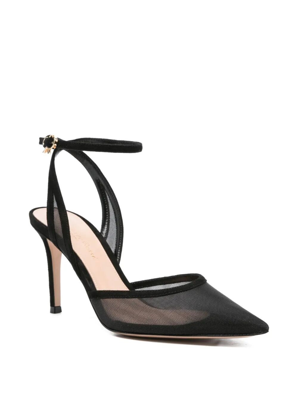 Introducing the ORGANZA SUEDE DECOLLETE T.085 by GIANVITO ROSSI, a stunning addition to your footwea - 1
