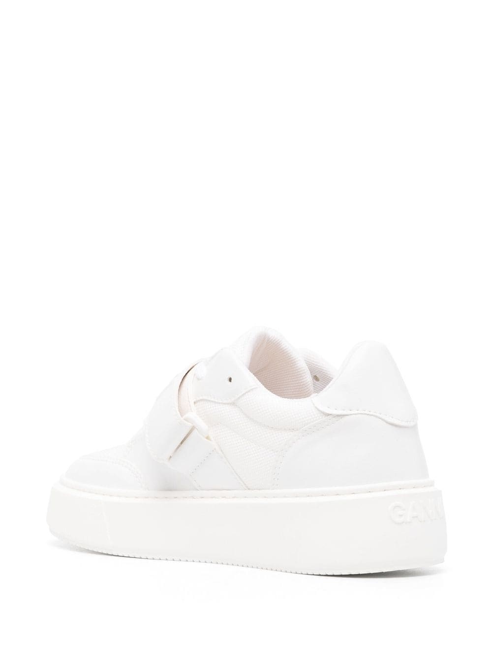 touch-strap low-top sneakers - 3