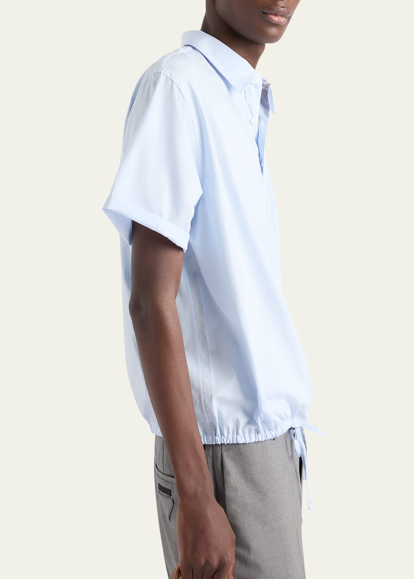 Men's Divisa Cotton Drawstring-Hem Polo Shirt - 4