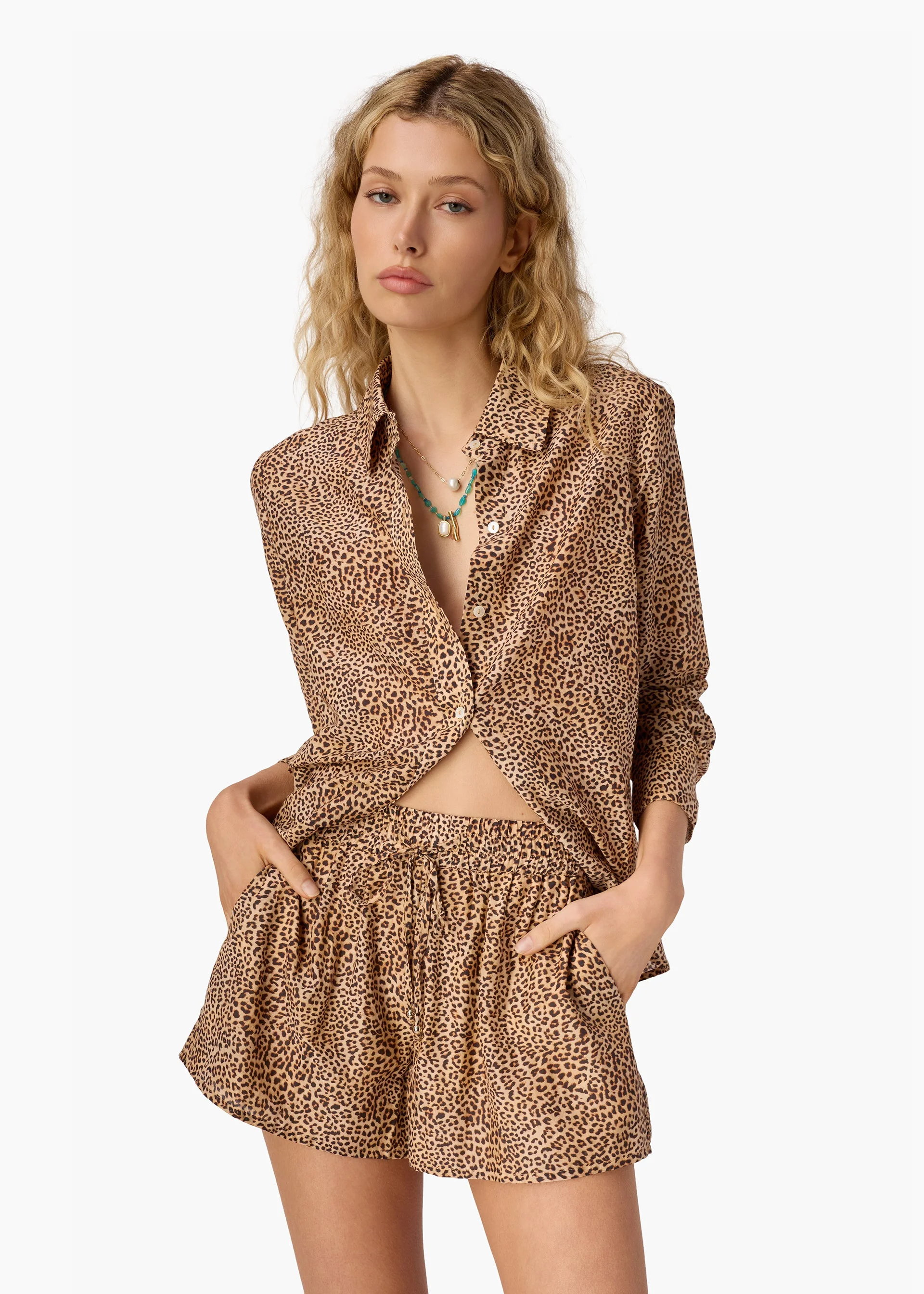 RAFELLA SILK COTTON TOP LEO - 1