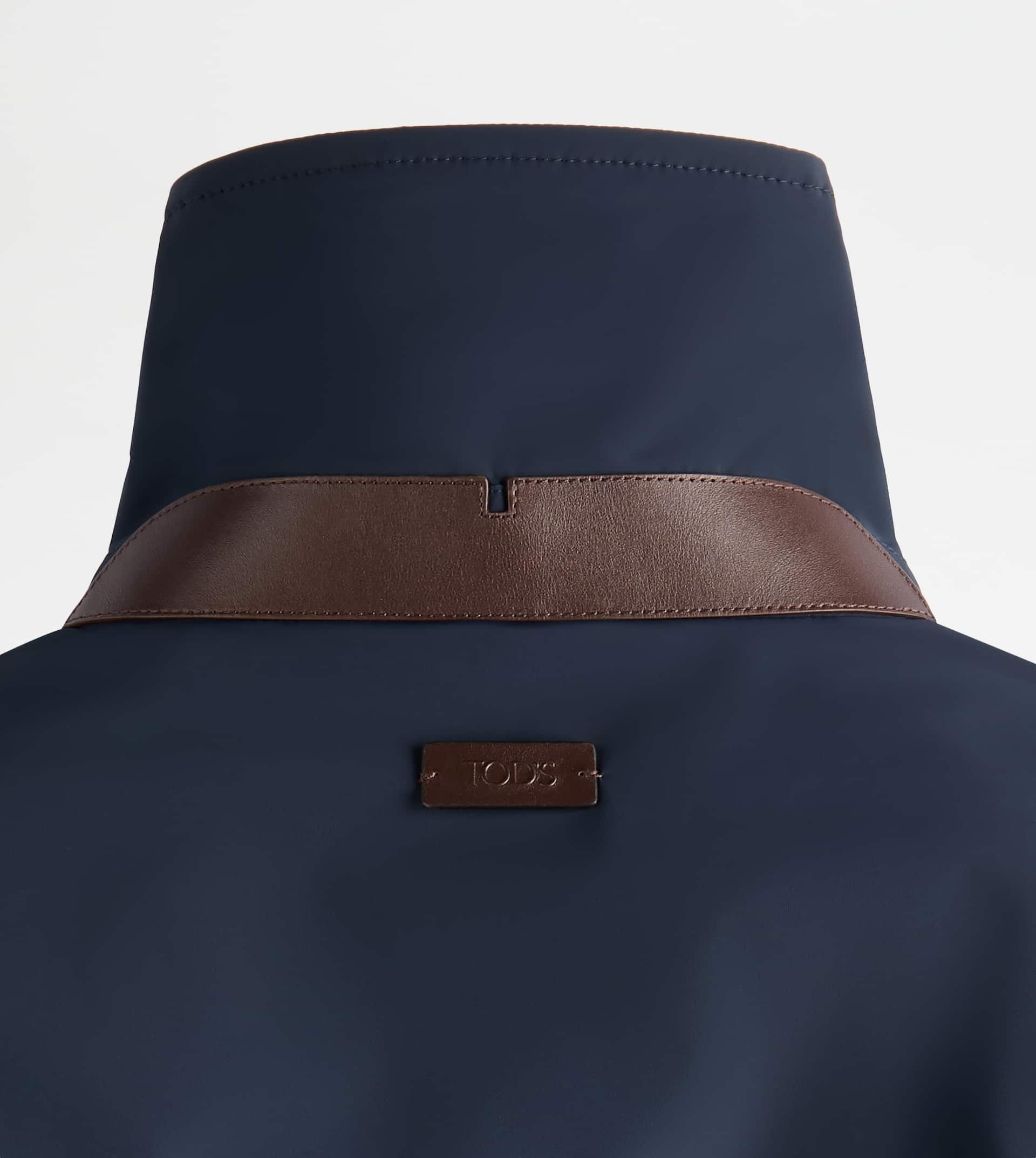 FIELD JACKET IN TECHNICAL FABRIC - BLUE - 7