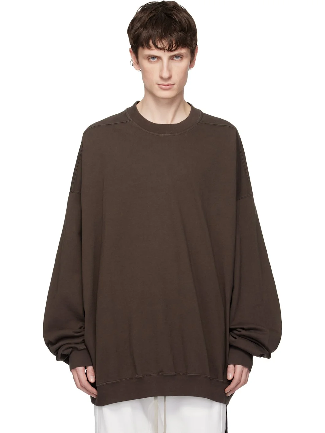 Gray Temple Hun Crewneck Sweatshirt - 1