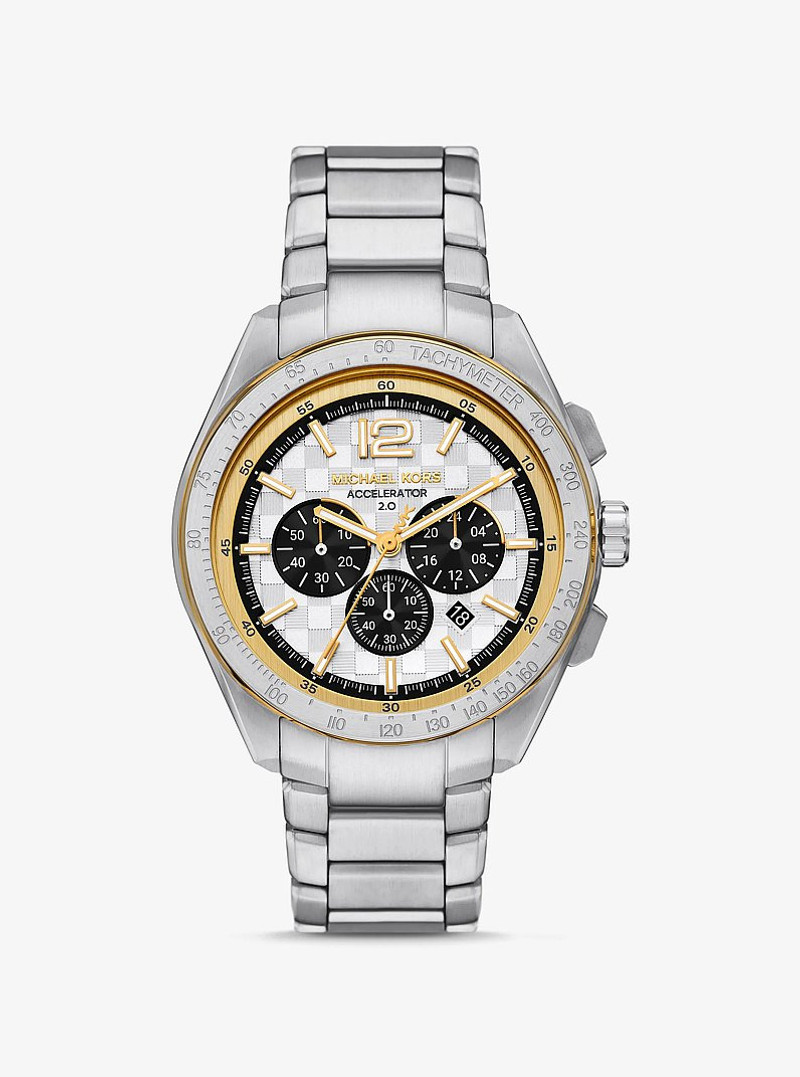 Oversized Accelerator 2.0 Silver-Tone Watch 1