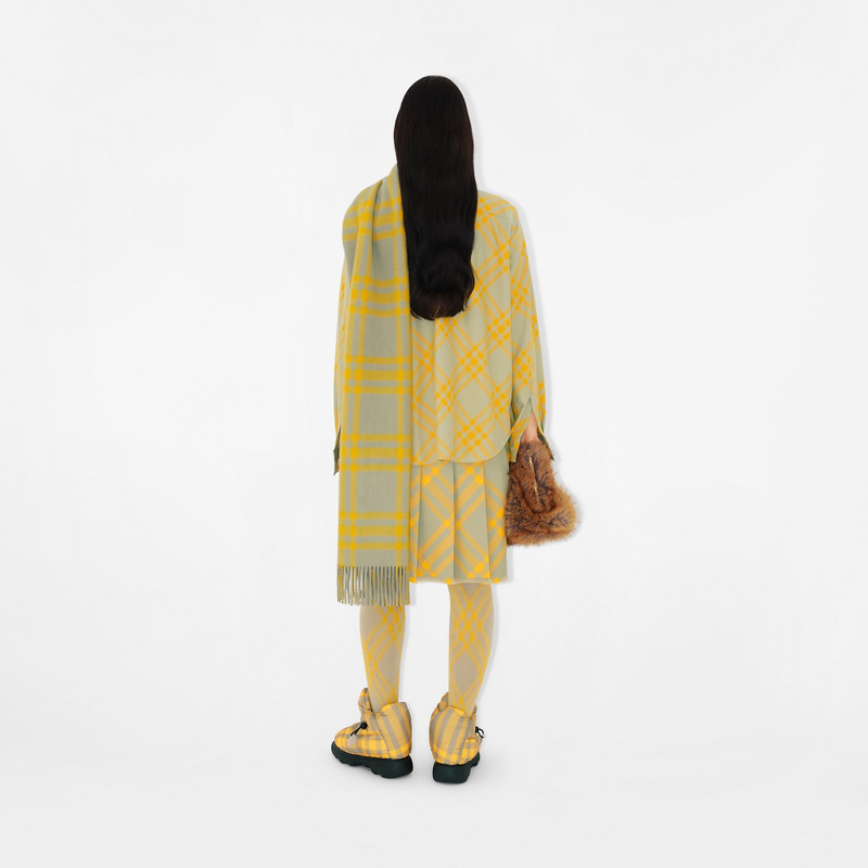 Check Cotton Flannel Shirt 4