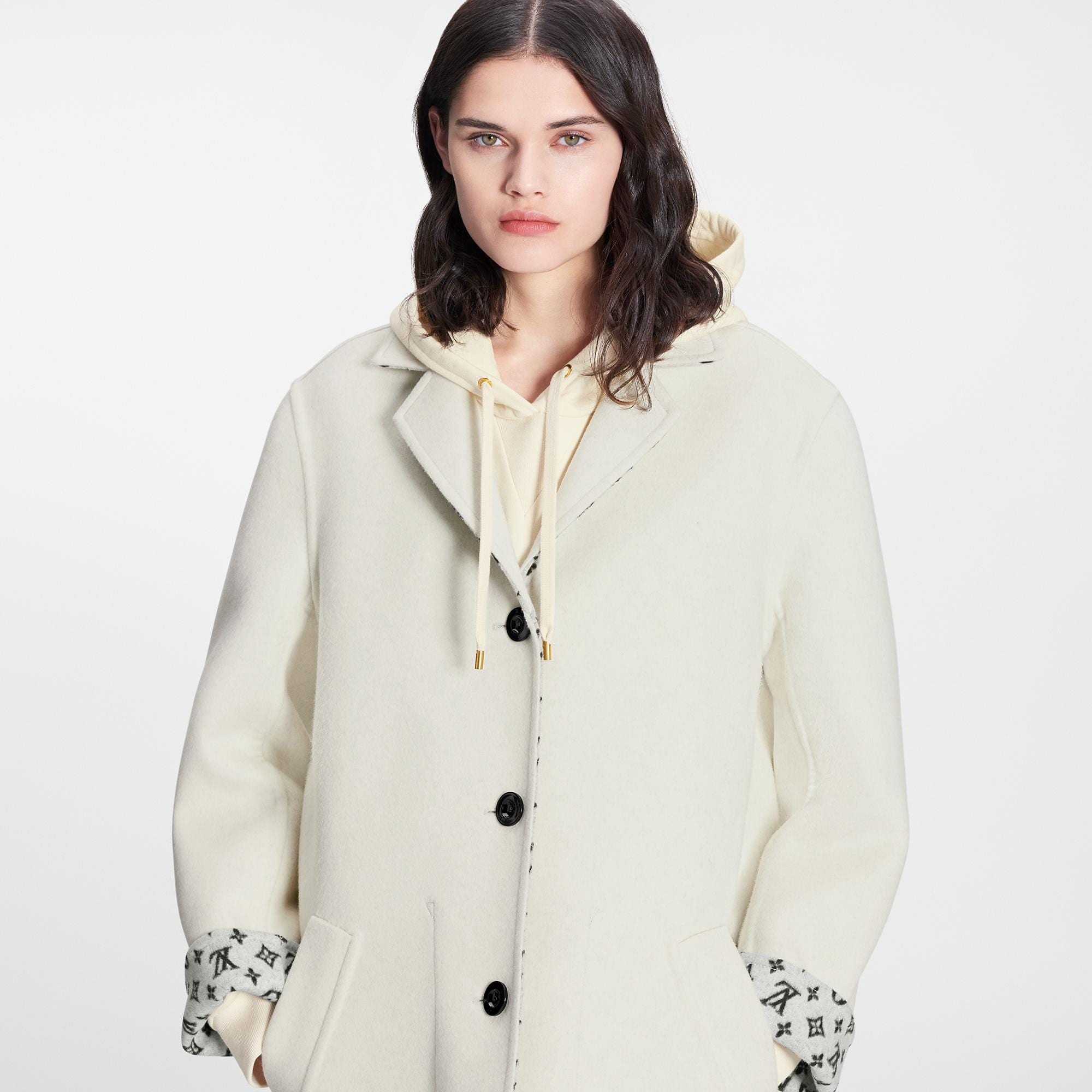 Reversible Monogram Jacquard Coat - 5