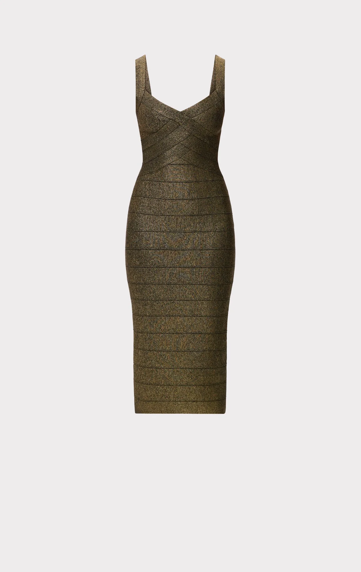 LA METALLIC SOIREE DRESS - 1
