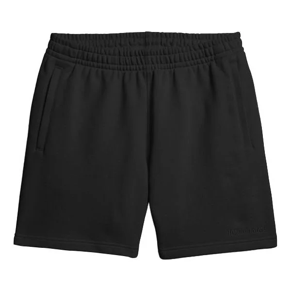 adidas x Pharrell Drawstring Lacing Shorts 'Black' GM1952 - 1