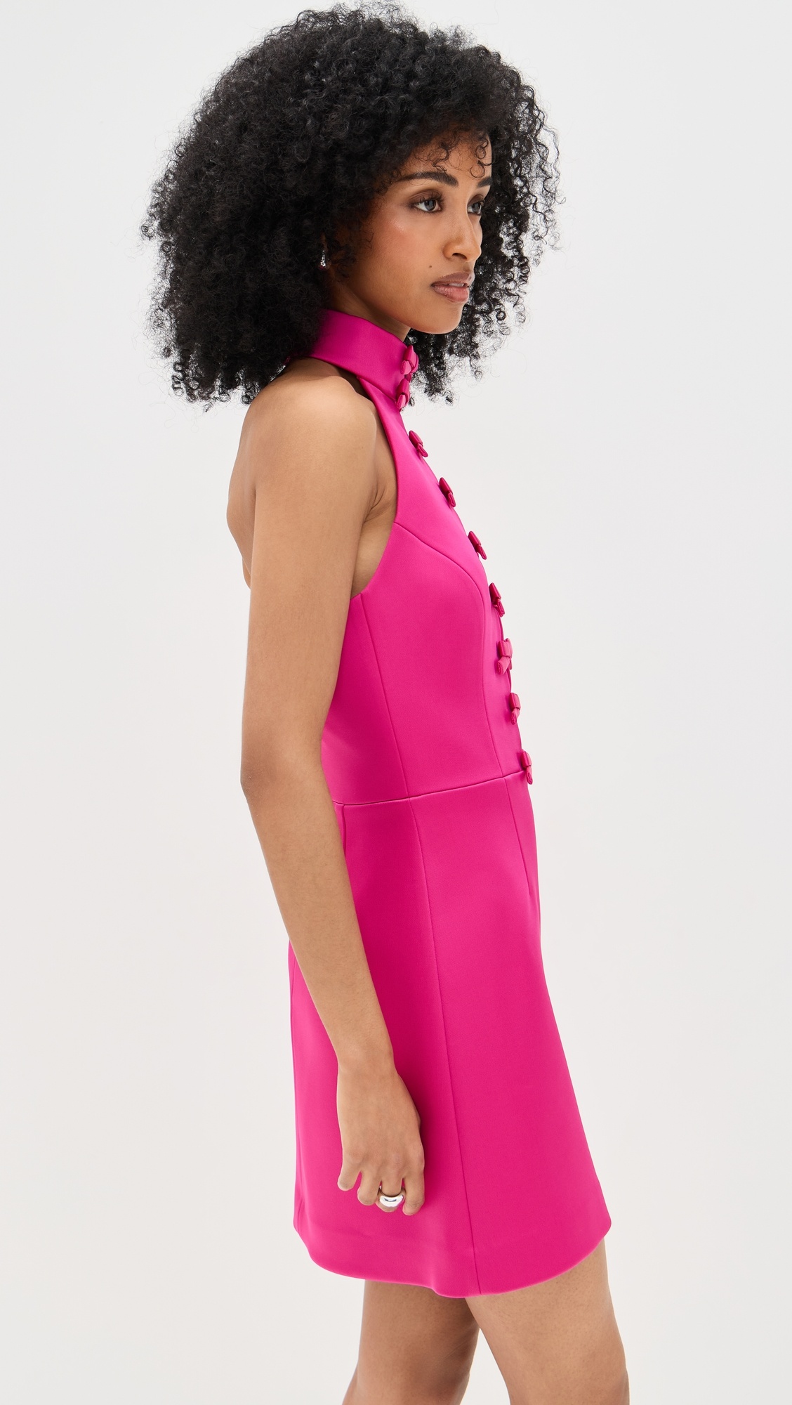 Saskia Bow Mini Dress - 3