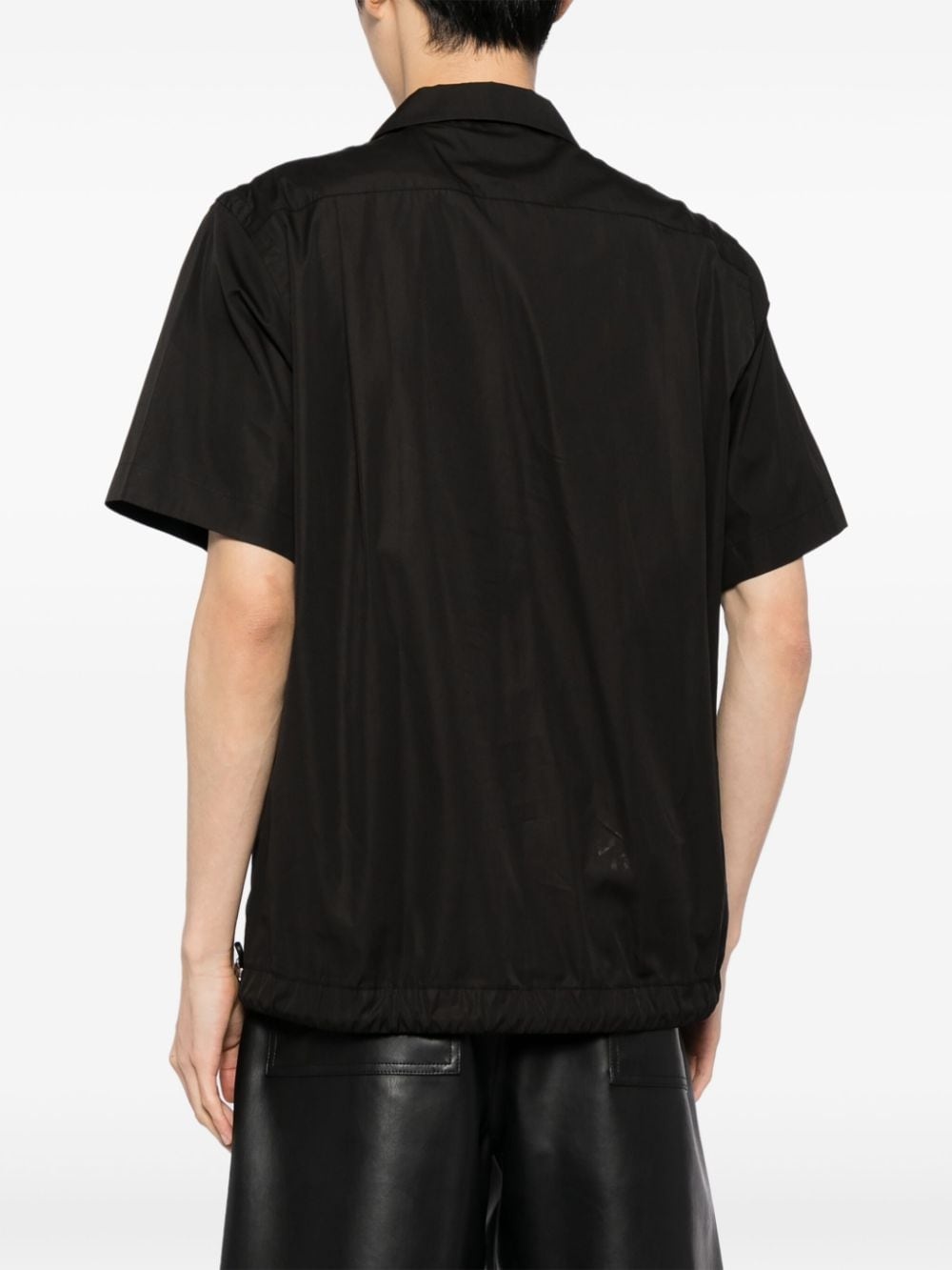 patch pocket short-sleeved shirt - 4