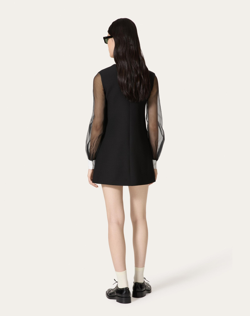 CREPE COUTURE SHORT DRESS 4