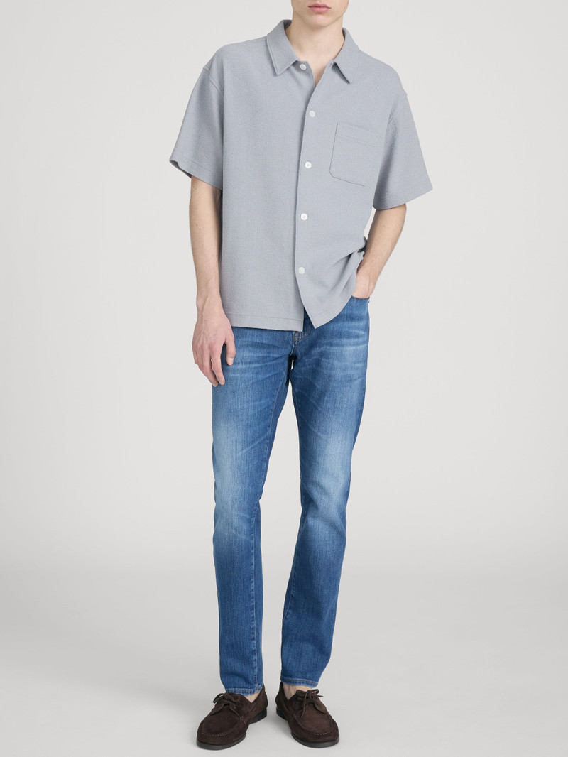 FRAME Textured Button Down Shirt outlook
