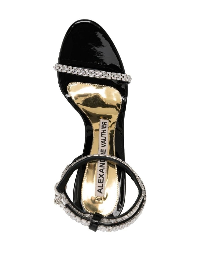 crystal-embellished open-toe sandal - 7
