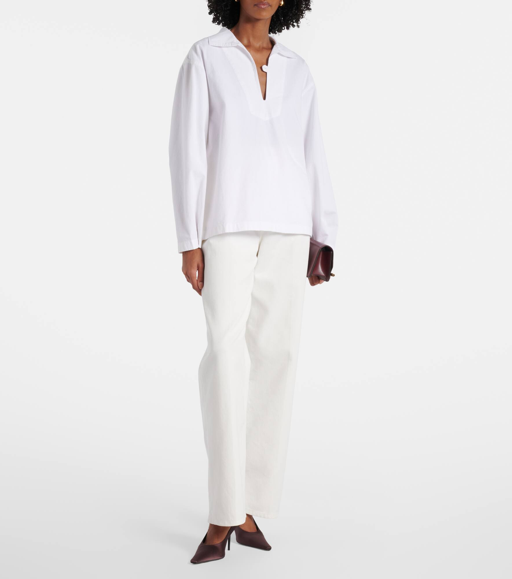 High-rise wide-leg jeans - 2