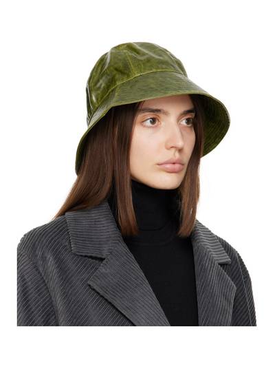Song for the Mute Green Coated Bucket Hat outlook