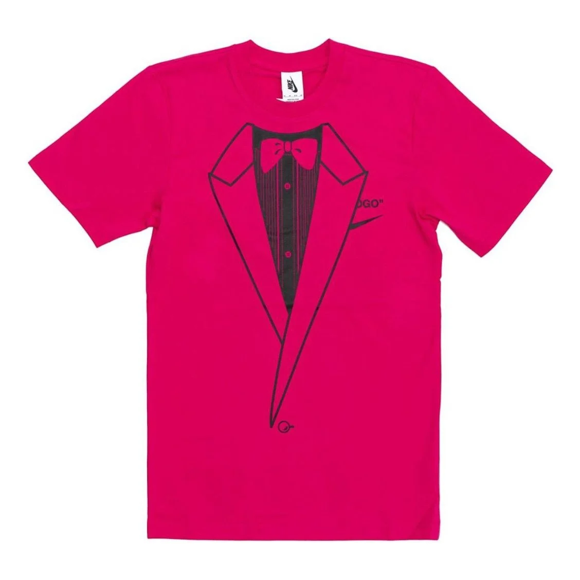 Nike x Off-White NRG A6 T-Shirt 'Pink Rush' BQ0827-698 - 1