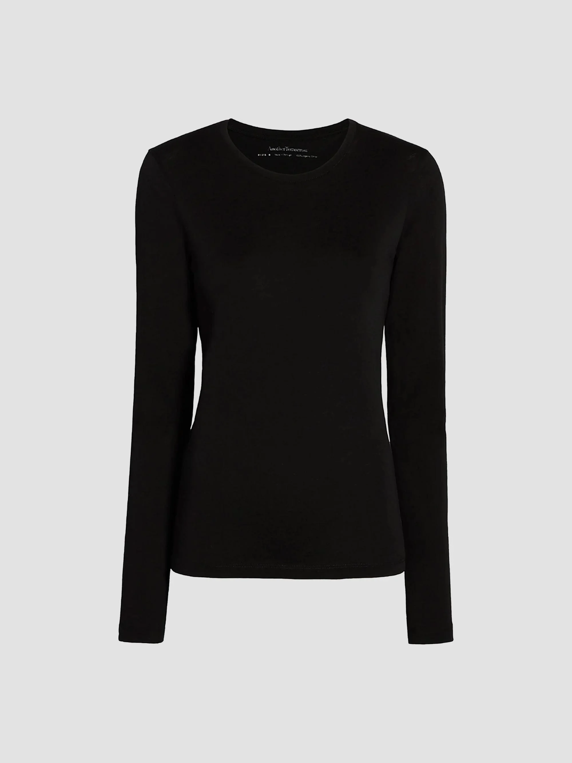 Women's Long Sleeve Tee - Black - 1