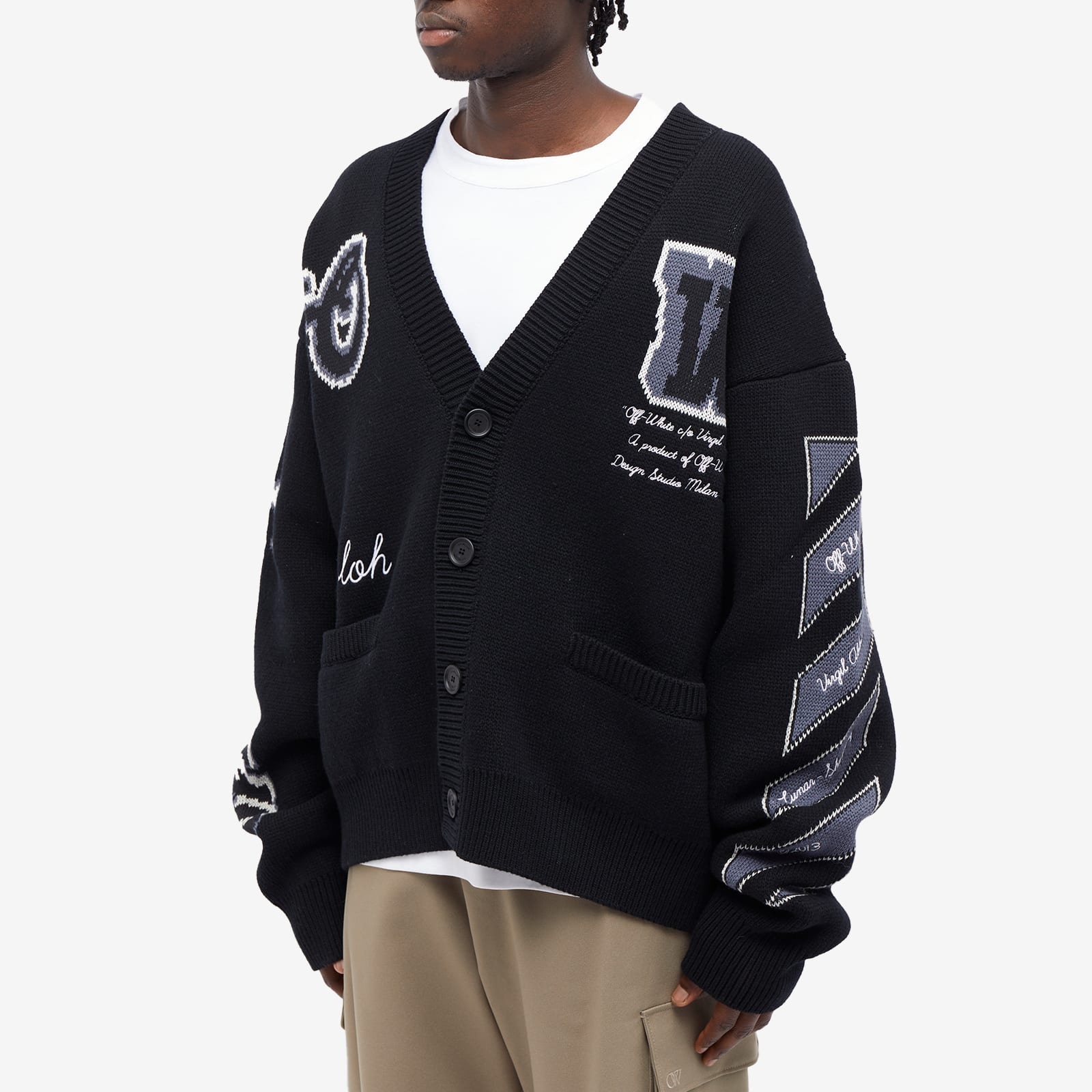 Off-White Off-White Moon Varsity Cardigan | endclothing