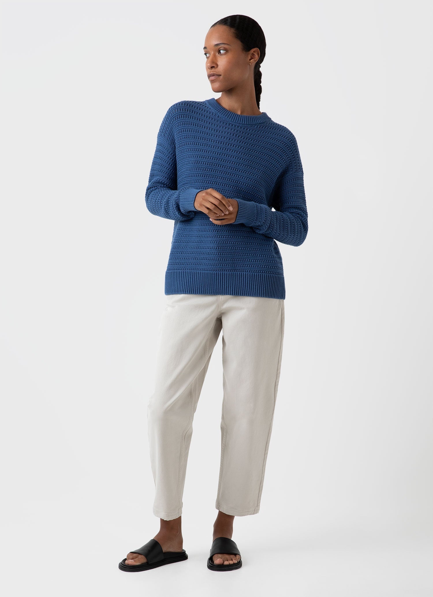 Chunky Textured Jumper - 3