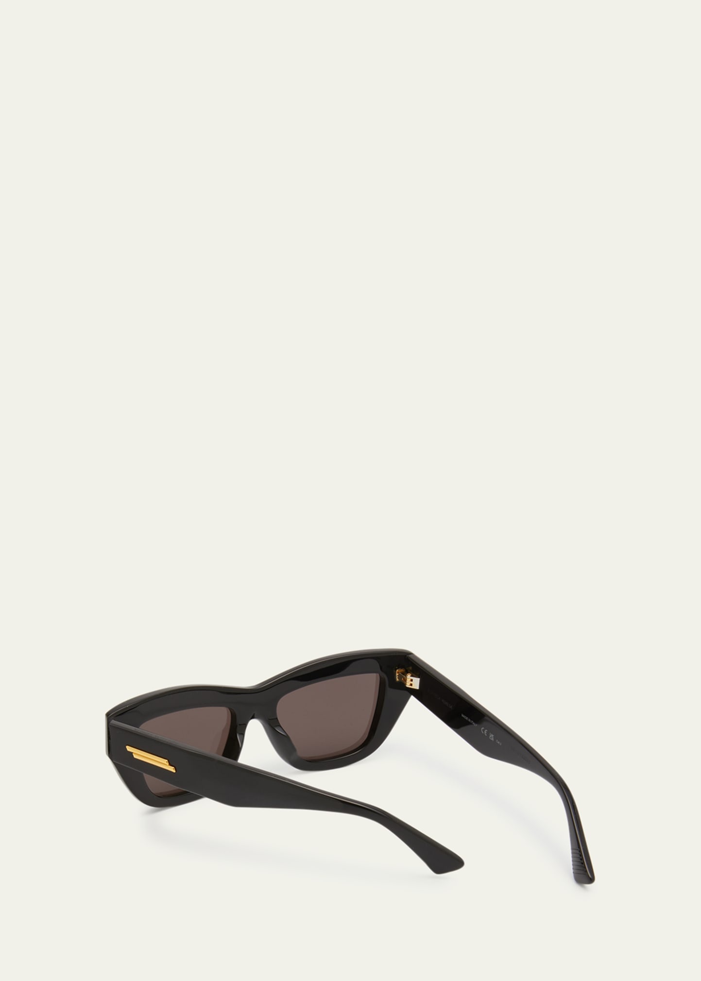 Raised Logo Acetate Cat-Eye Sunglasses - 3